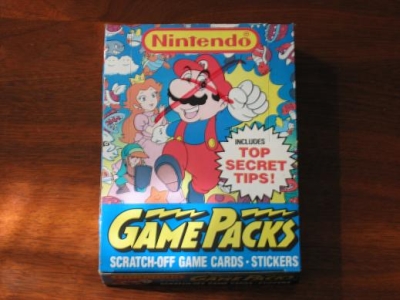 SydLexia Nintendo Game Packs by Topps